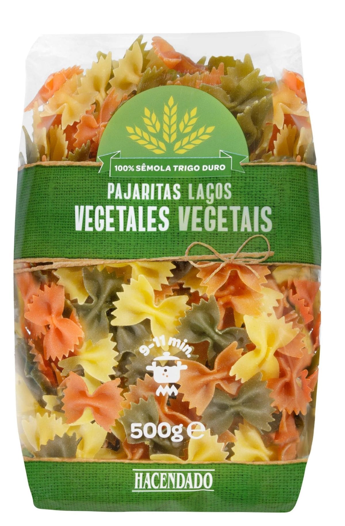 Pajaritas vegetales Hacendado