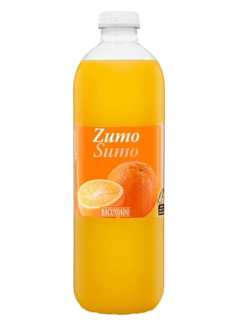 Zumo de naranja Hacendado