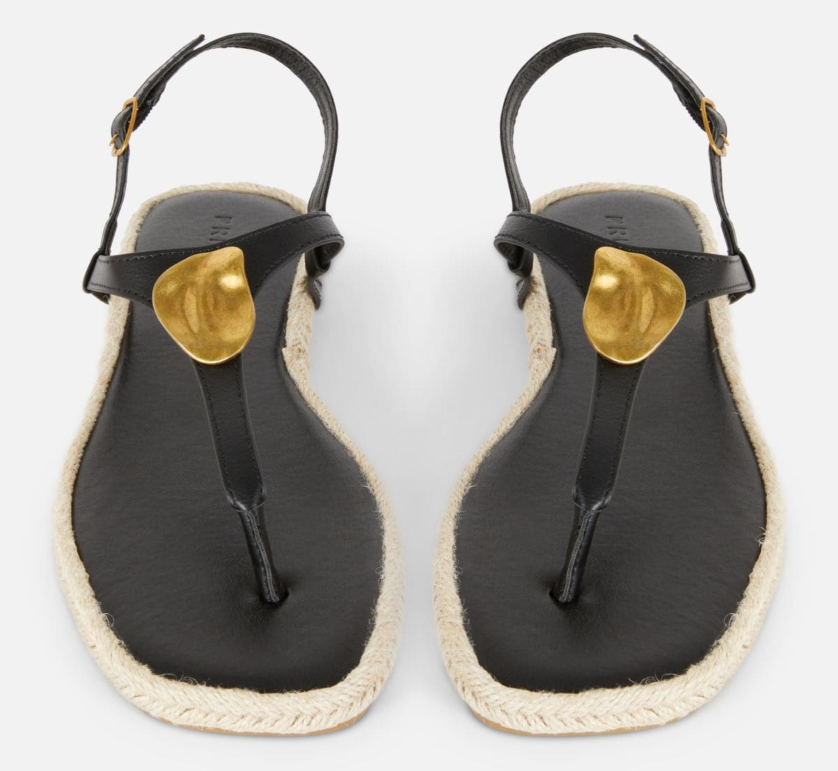 Sandalias de dedo con suela de yute de Primark