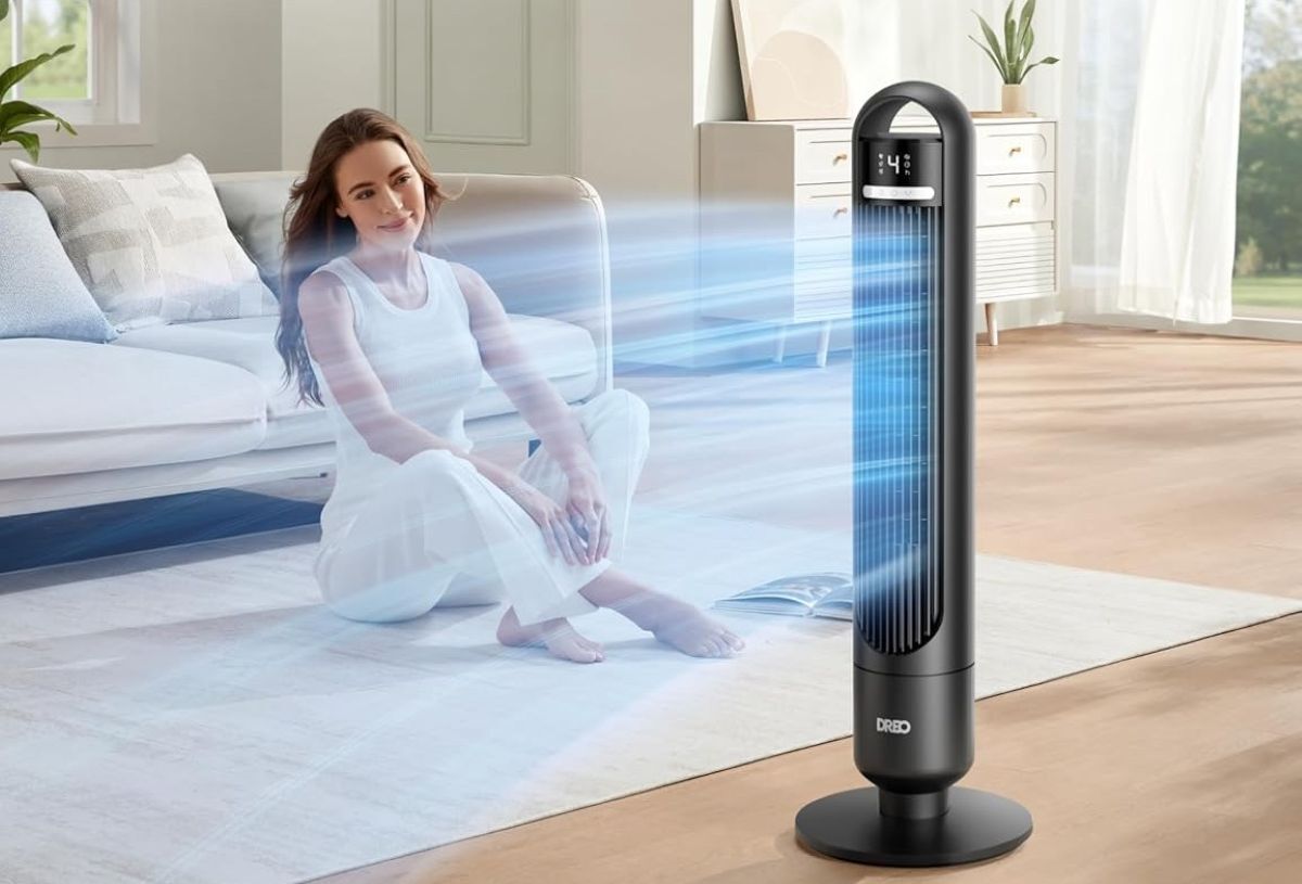 Climatizador en torre Dreo de Amazon