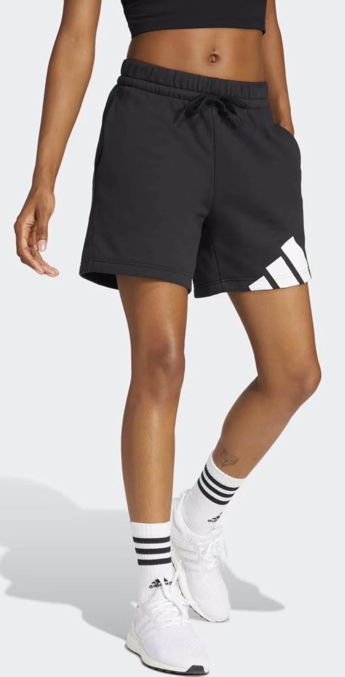 Pantalones cortos Adidas Essentials Big Logo French Terry de El Corte Inglés