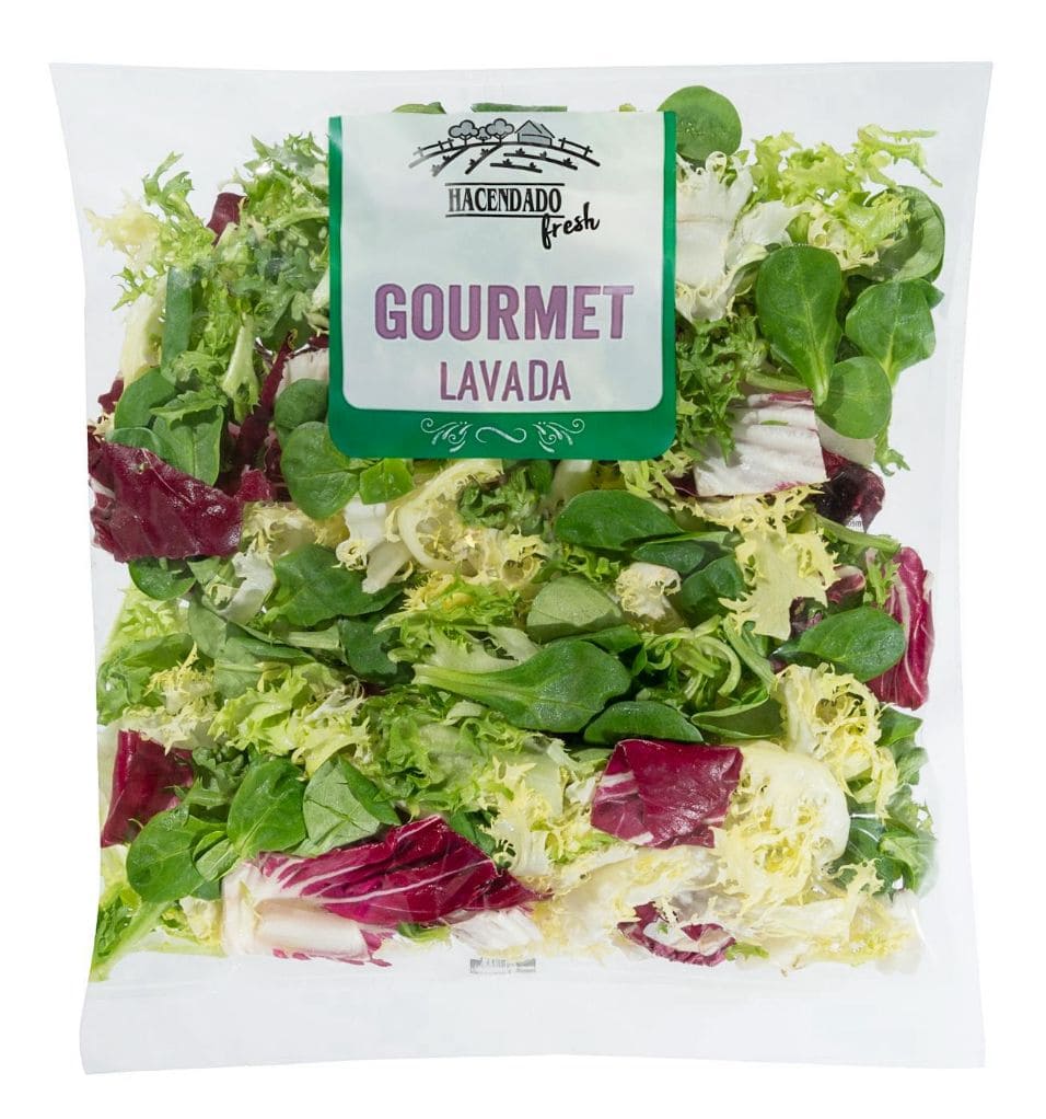 Ensalada mezcla gourmet lavada