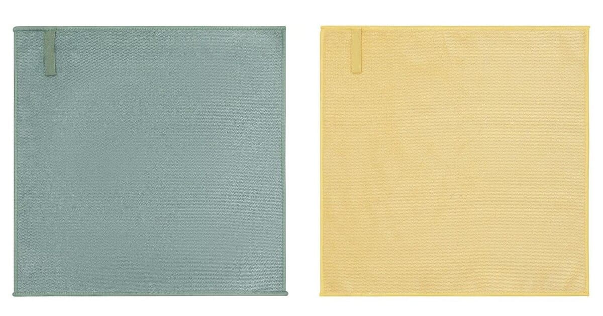 Set de paños de microfibra