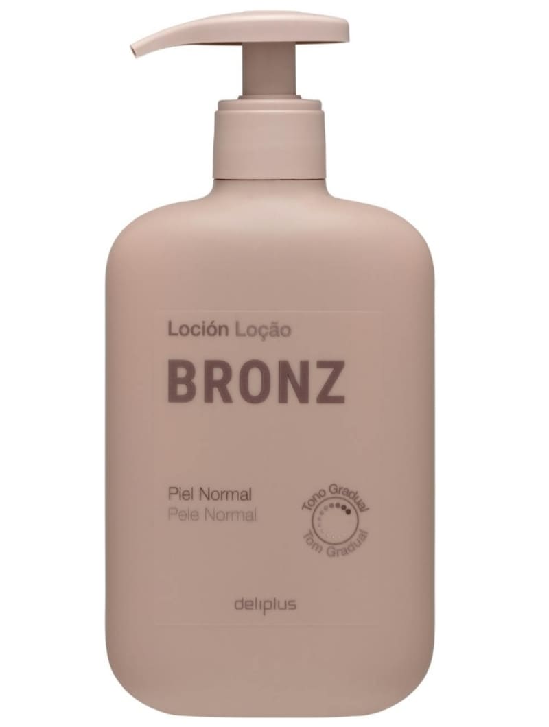 Loción corporal Bronz efecto bronceado Deliplus