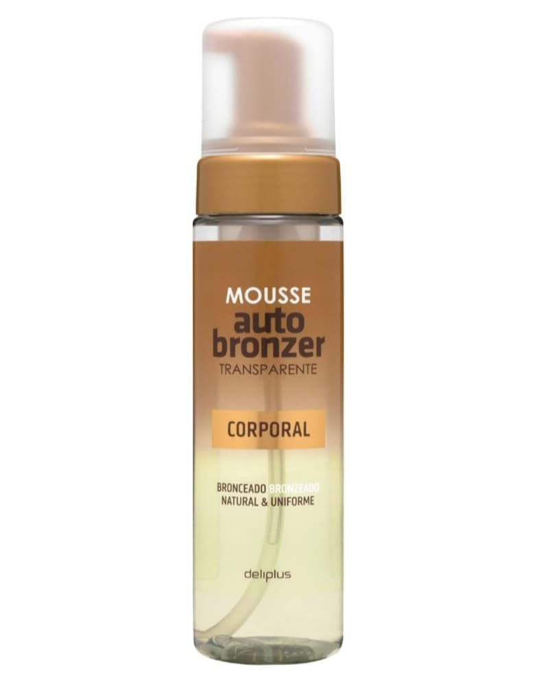 Mousse corporal autobronceador transparente Deliplus