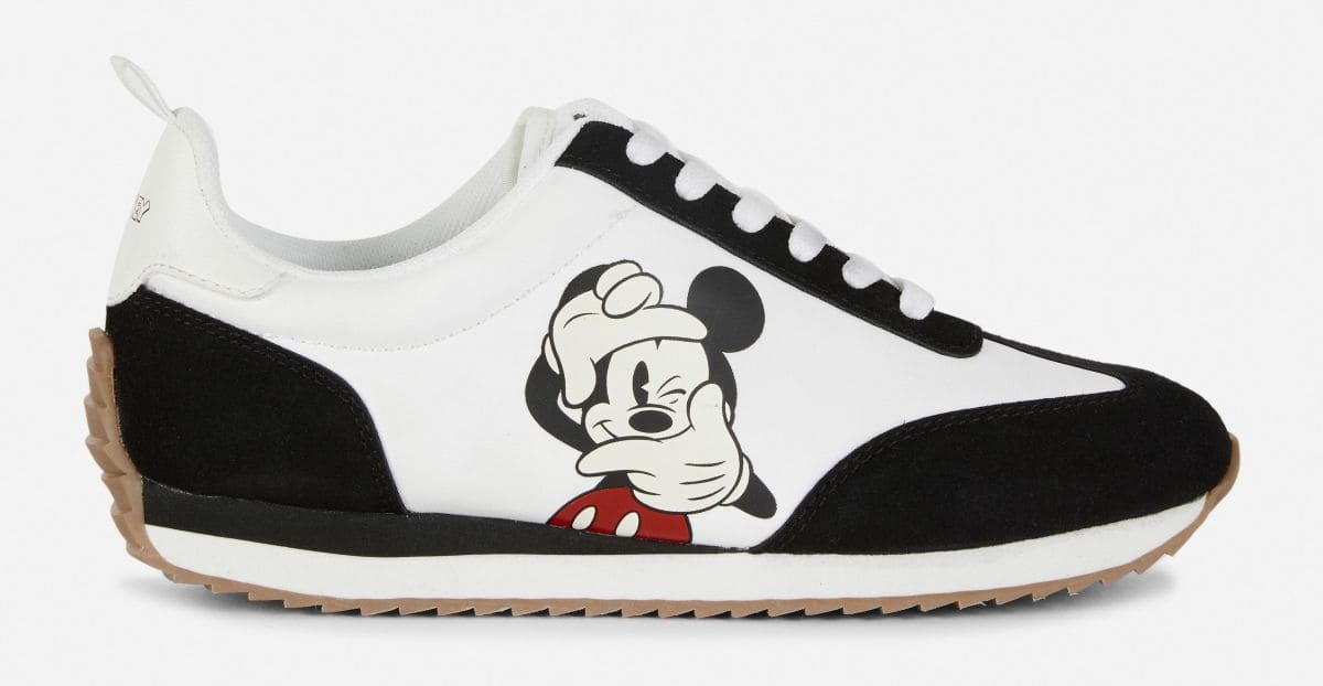 Zapatillas retro de Mickey Mouse de Disney de Primark