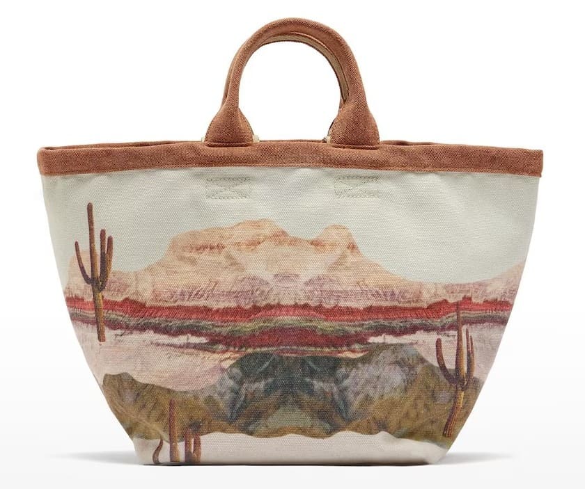 El nuevo bolso de mano estilo tote con estampado de paisaje de Parfois en El Corte Inglés