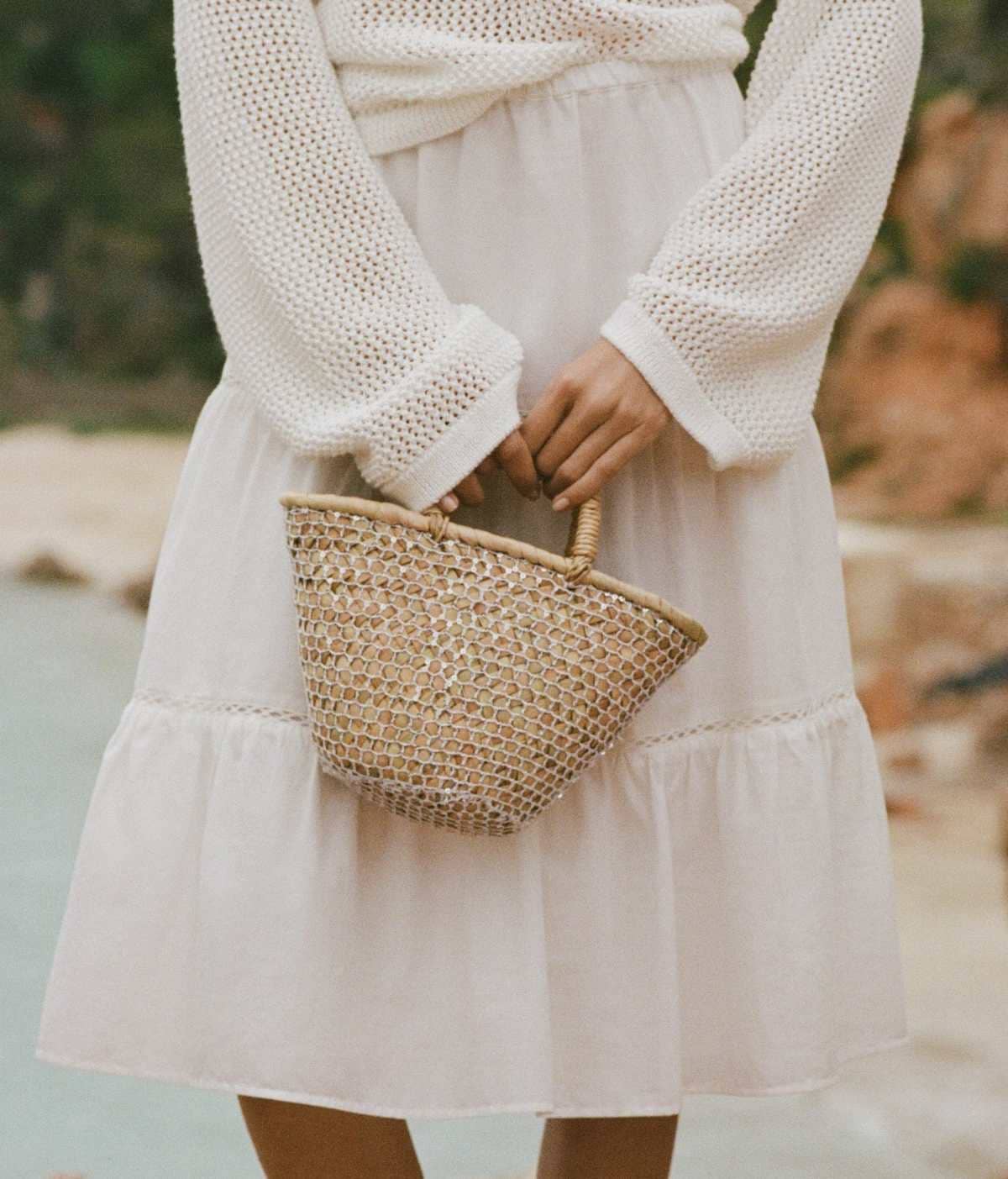 Mini capazo combinado de Mango