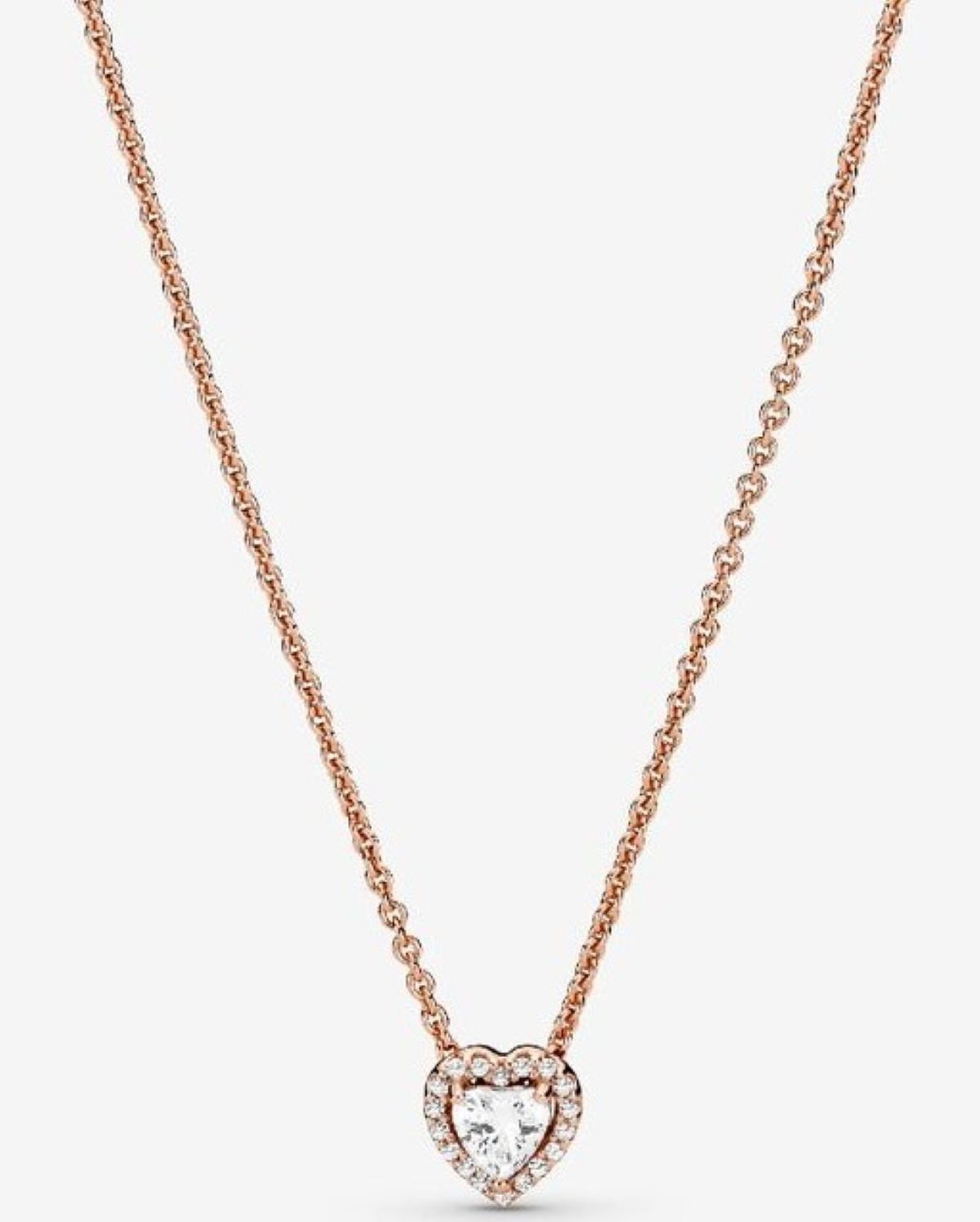 Collar Brillante Corazón de Pandora