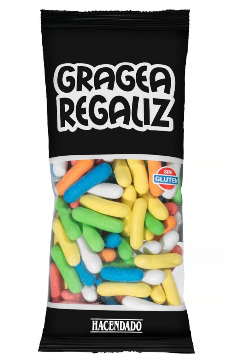 Grageas de regaliz Hacendado