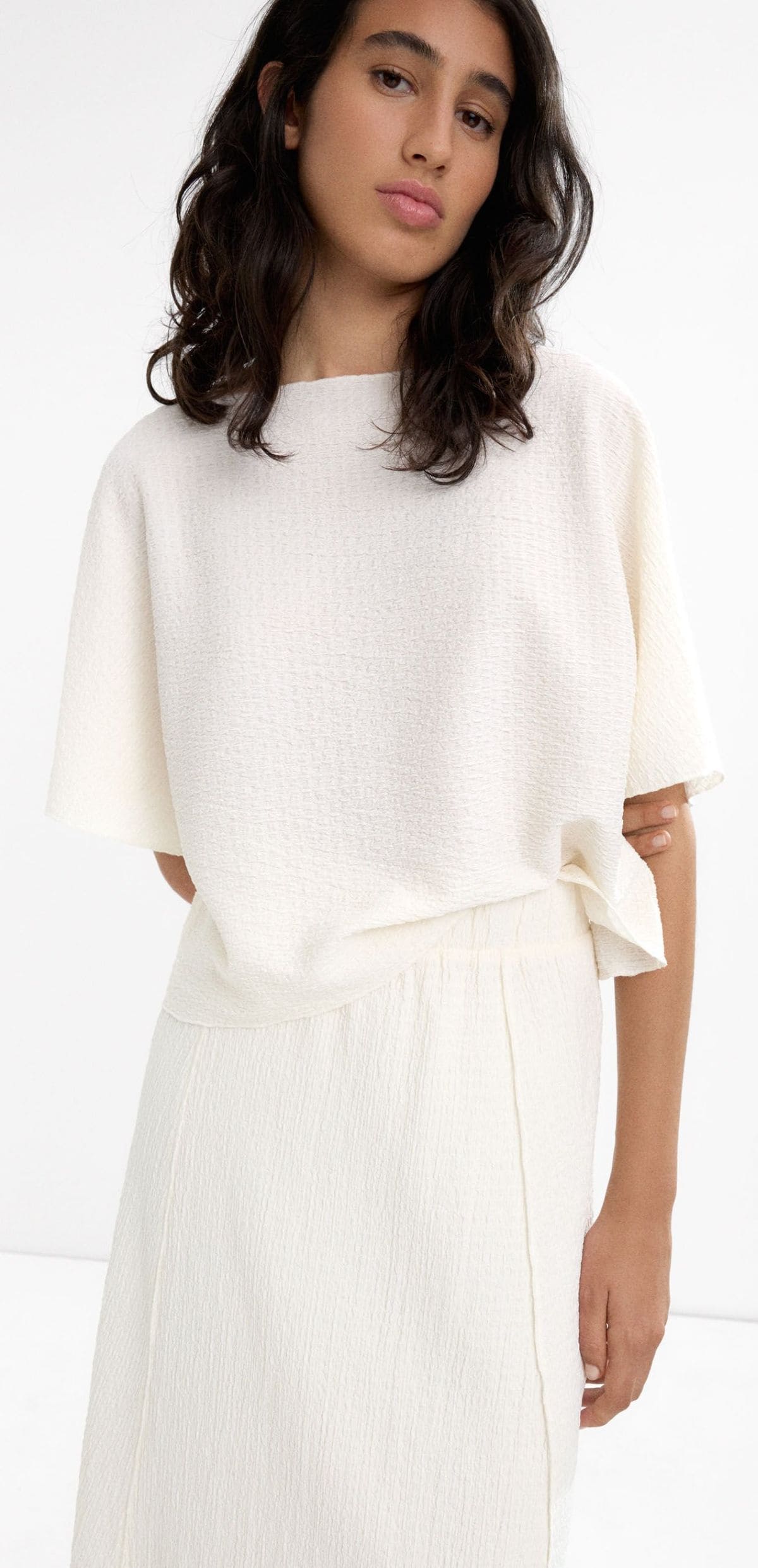 Blusa con textura de Parfois