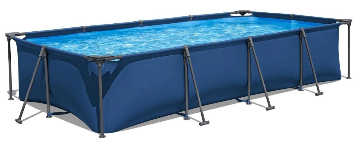 Piscina desmontable rectangular modelo Puka de Carrefour