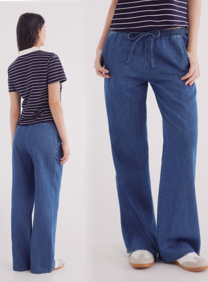 Pantalón jogger denim