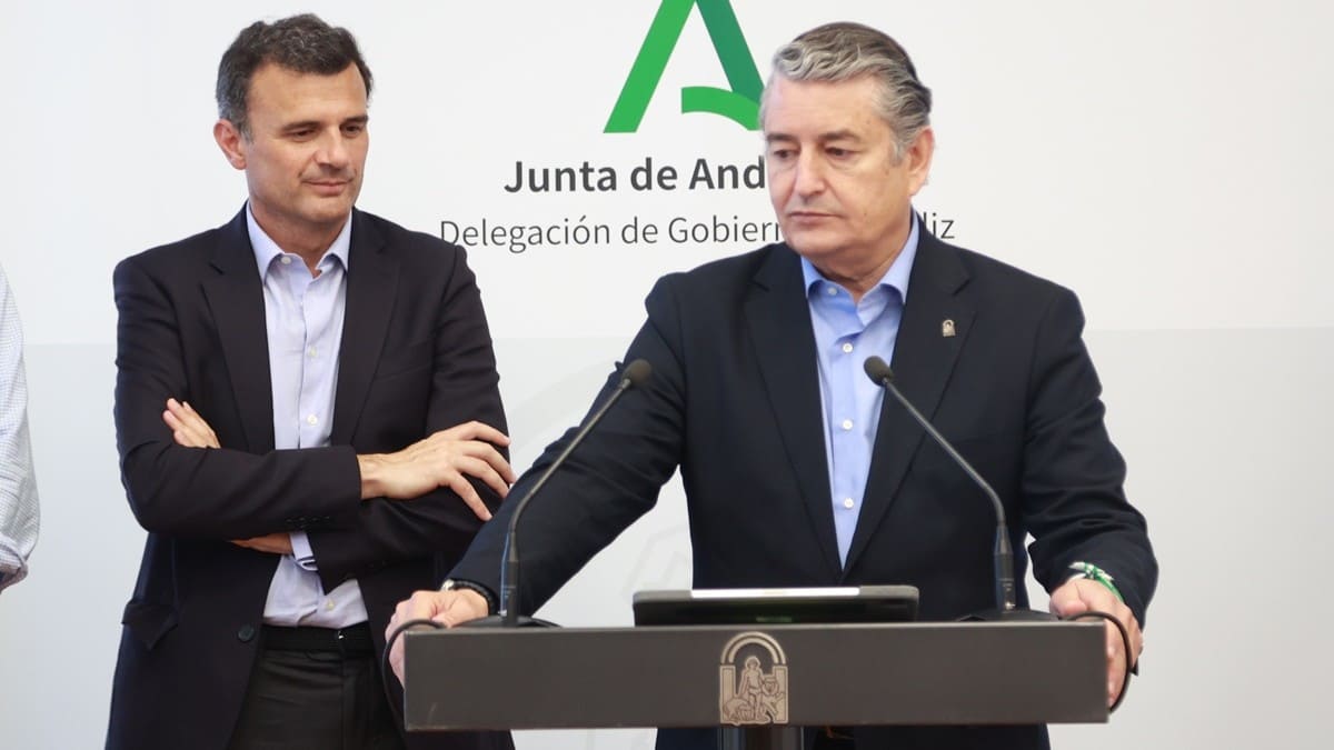 Antonio Sanz atiende a los medios en Cádiz | Cristo García