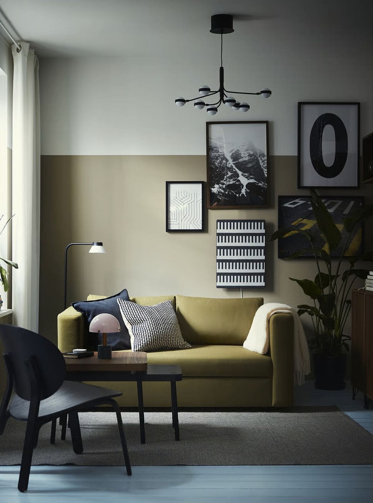 Sofá cama de la serie SKÖNABÄCK de Ikea