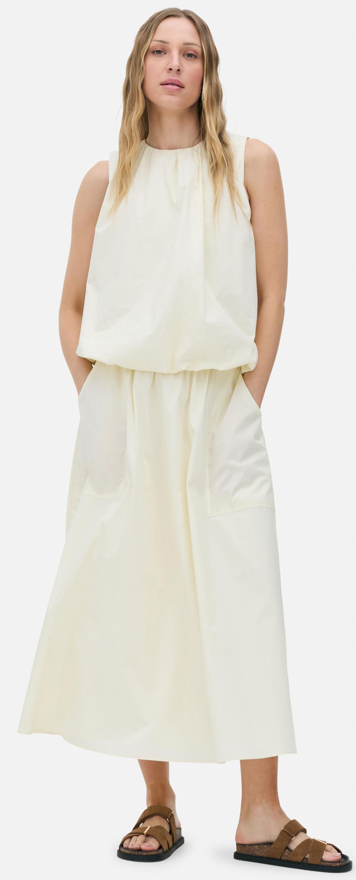 Blusa corta fruncida The Edit de Primark