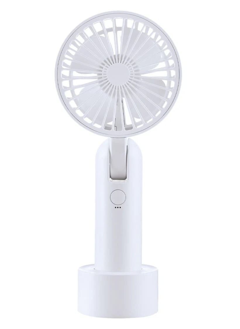 Mini ventilador portátil y recargable, Silver Crest