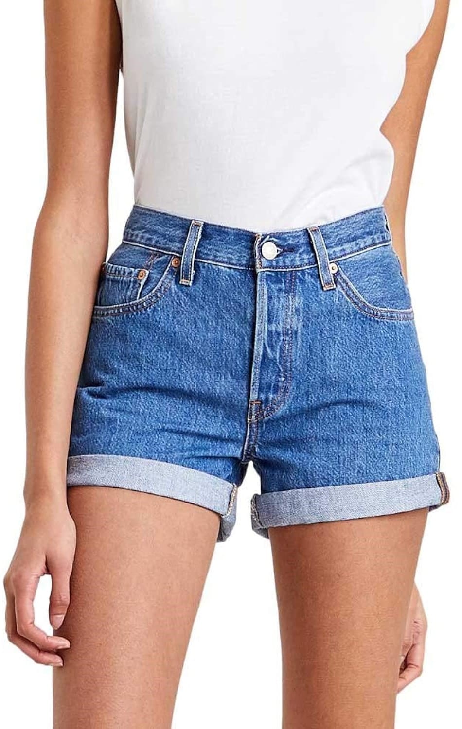 Pantalones cortos estilo vaqueros Levi's 501