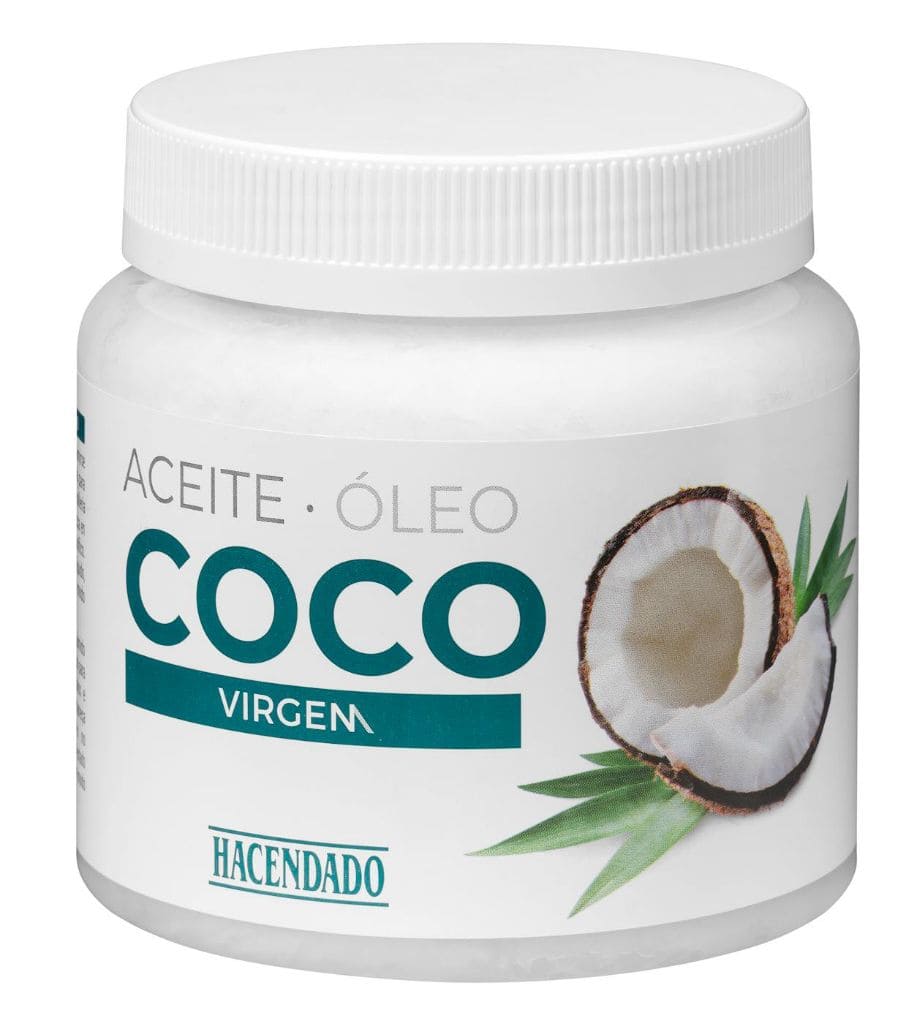 Aceite de coco virgen Hacendado