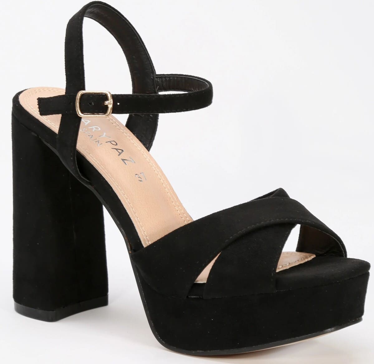 Sandalias de plataforma cruceta