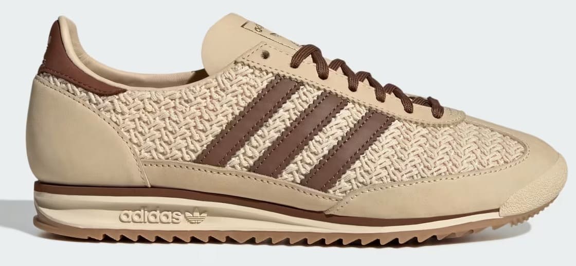 Las nuevas zapatillas SL 72 OG en color beige de Adidas