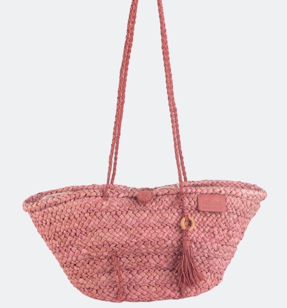 Capazo de maíz y fibra natural, Kbas