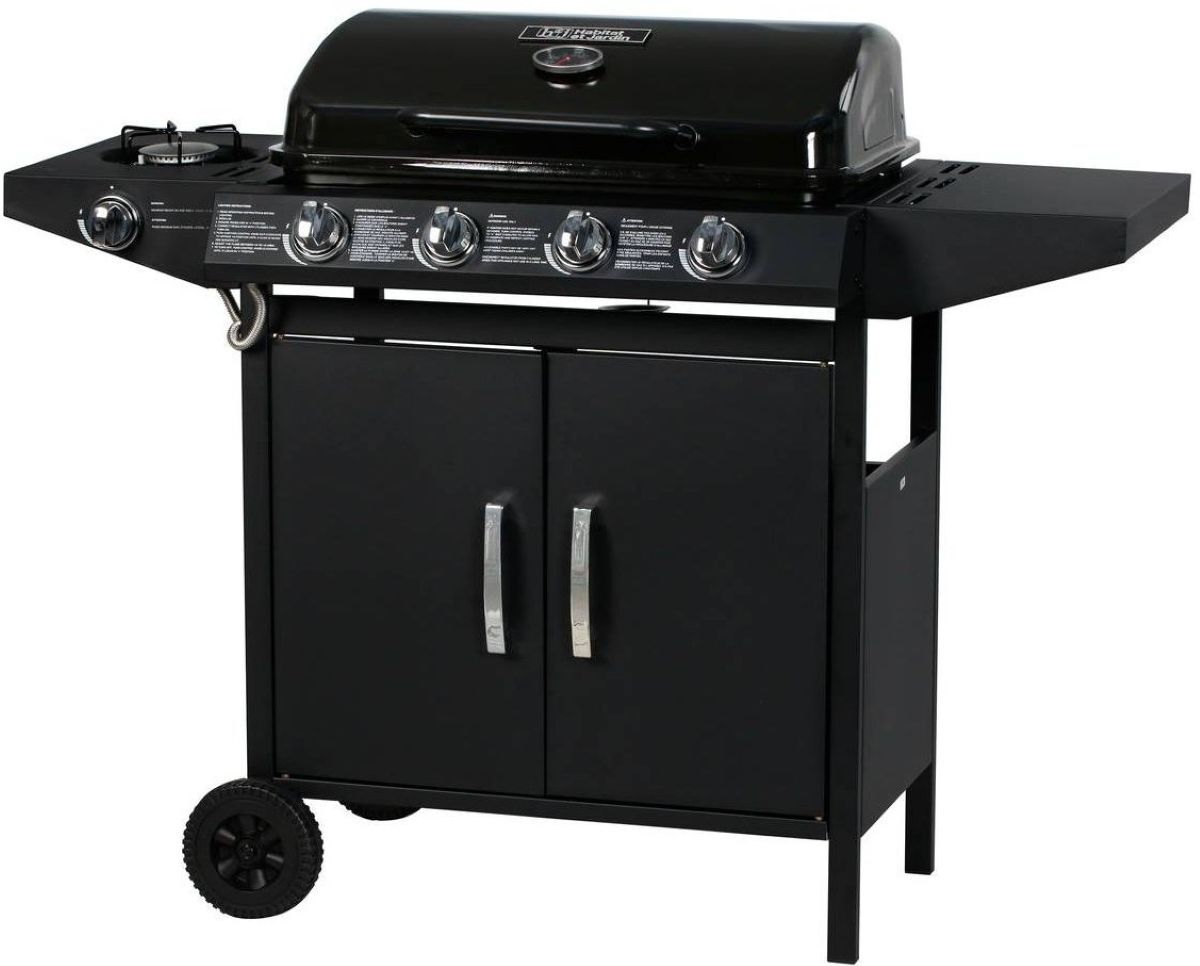 Barbacoa de gas con 5 quemadores A Festa Habitat et Jardin de Carrefour