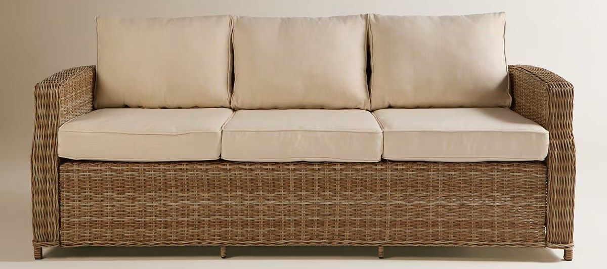 Sofá de jardín de 3 plazas modelo Le Mans de El Corte Inglés