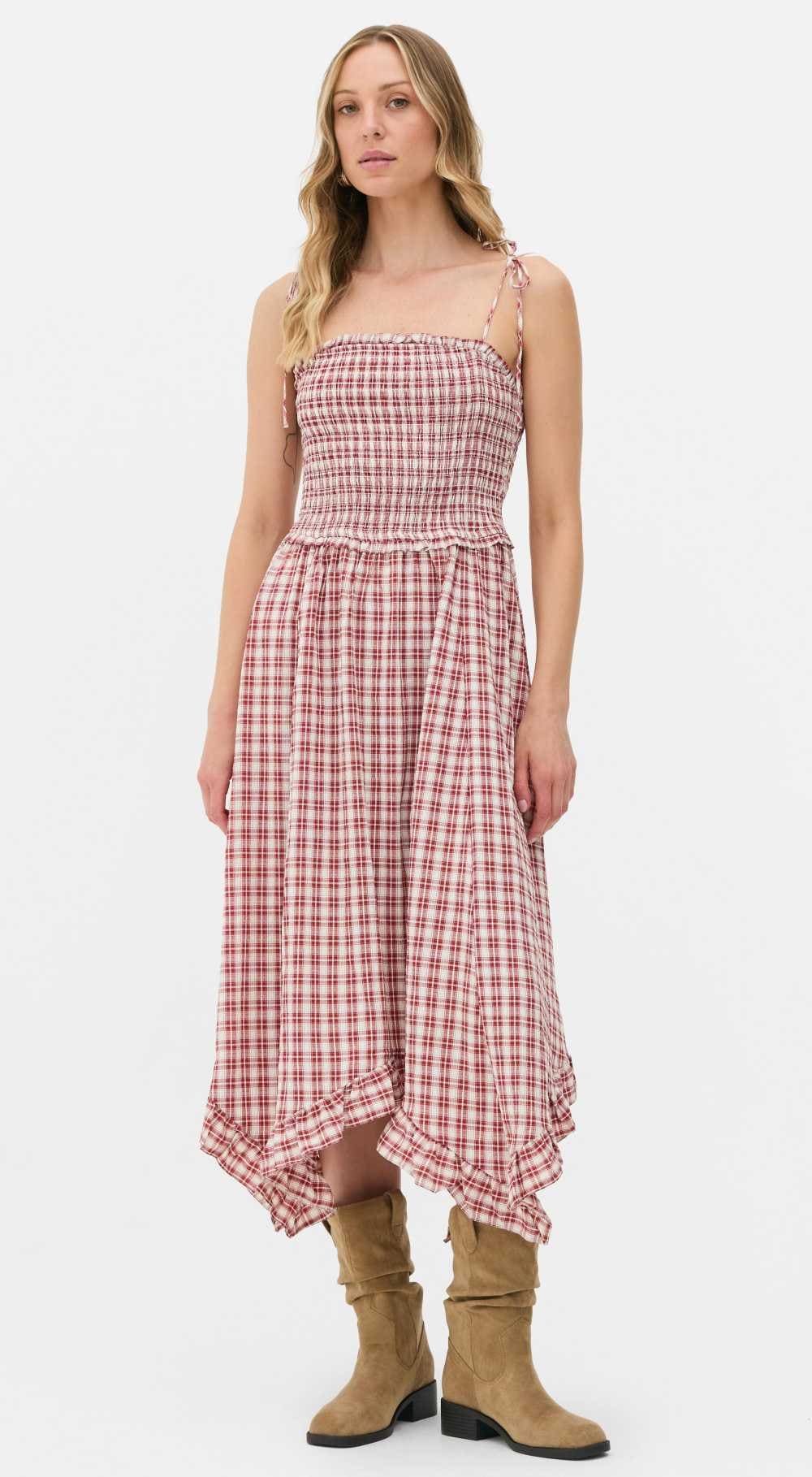 Vestido midi asimétrico de Rita Ora de Primark