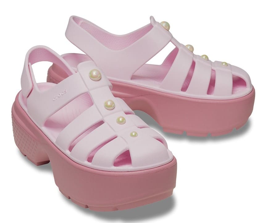 Crocs Stomp Fisherman Pearl Sandal