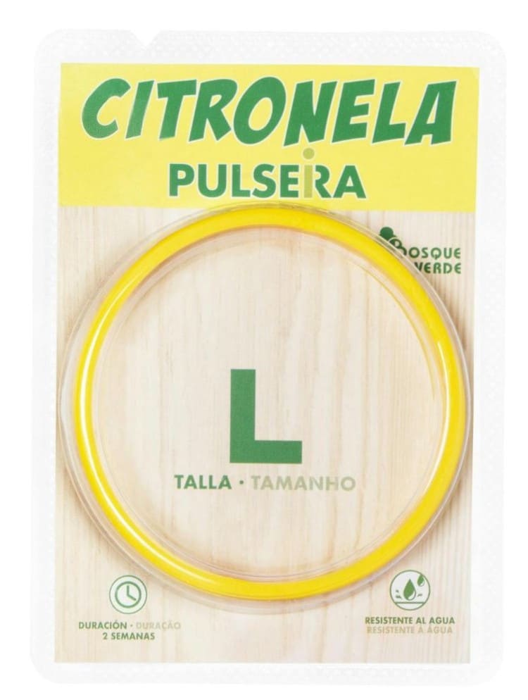 Pulsera de citronela Bosque Verde 