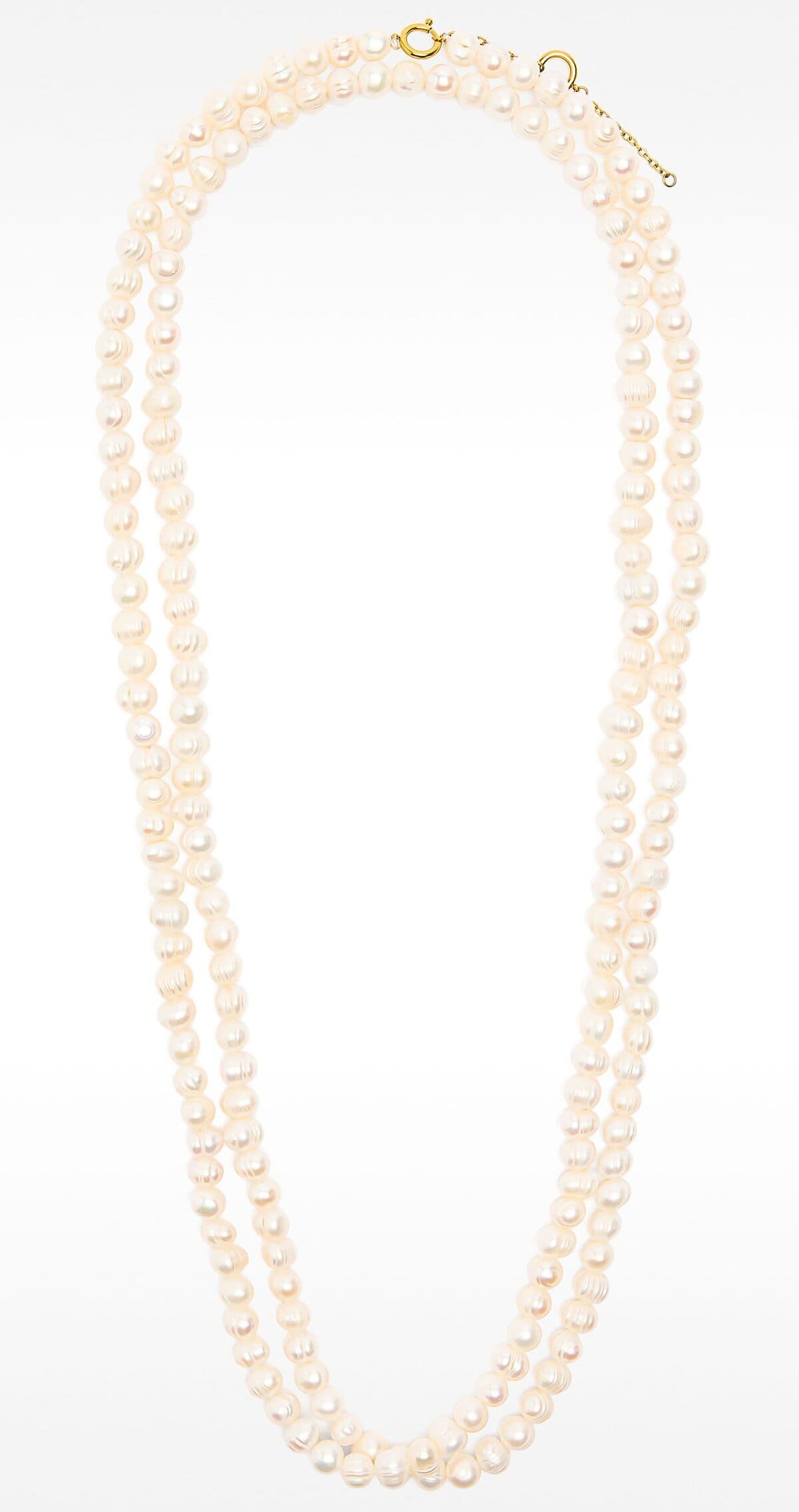 El collar largo con perlas de Parfois