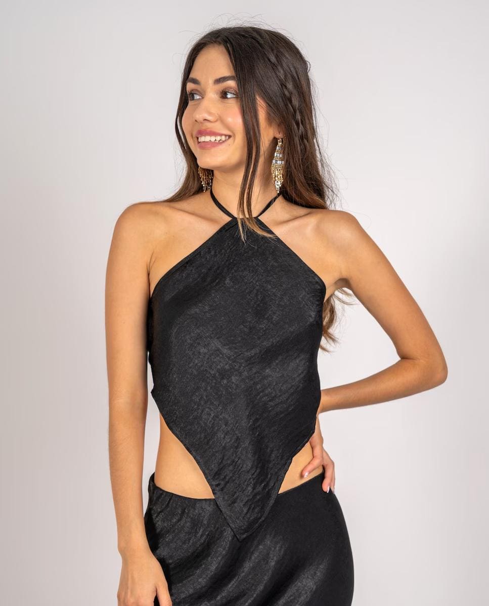 Top efecto pañuelo con lazada, The-Are