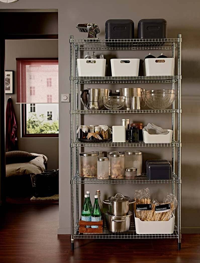 OMAR Sección de estantería de Ikea