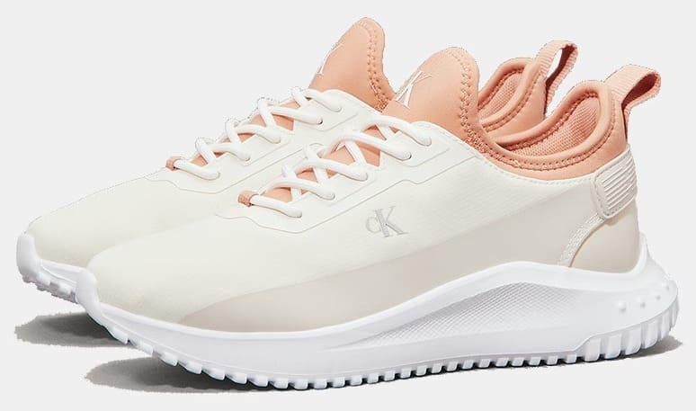 Las zapatillas runner con suela EVA en color beige de Calvin Klein en El Corte Inglés