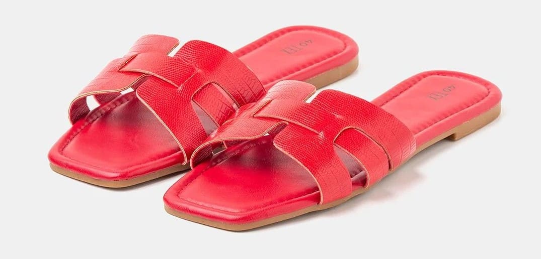 Sandalias planas con tiras de Mujer TEX de Carrefour