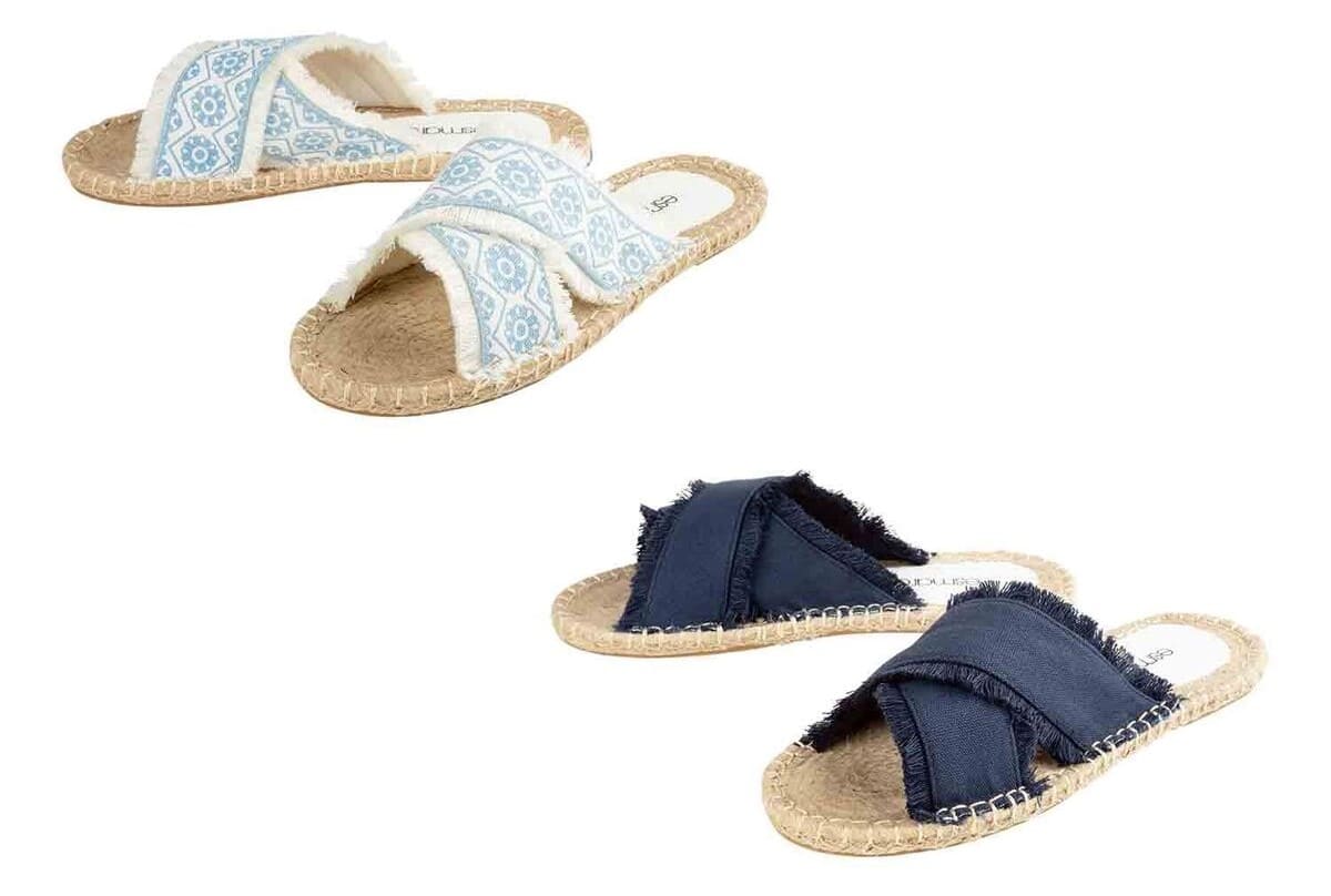 Chancletas con flecos