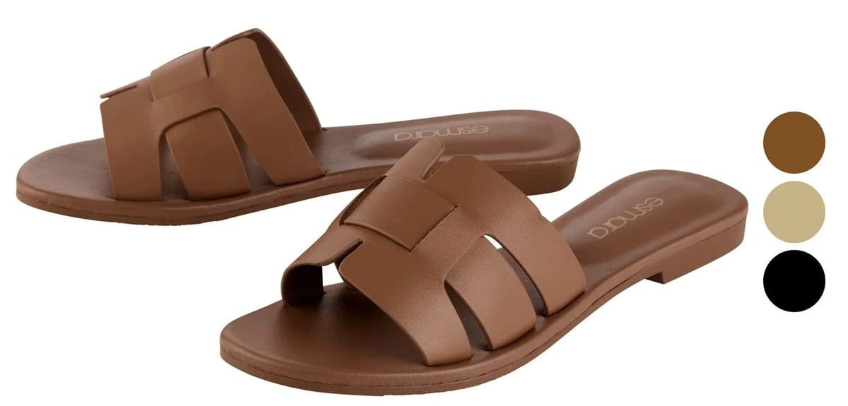 Sandalias casuales de pala ancha