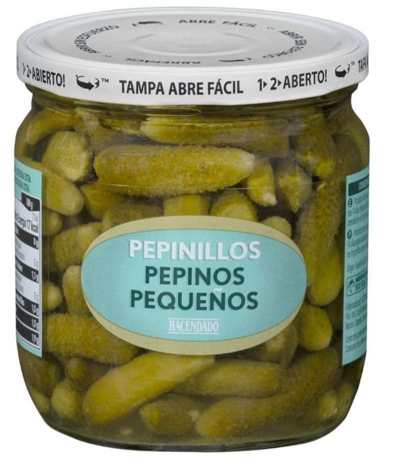 Pepinillos pequeños Hacendado