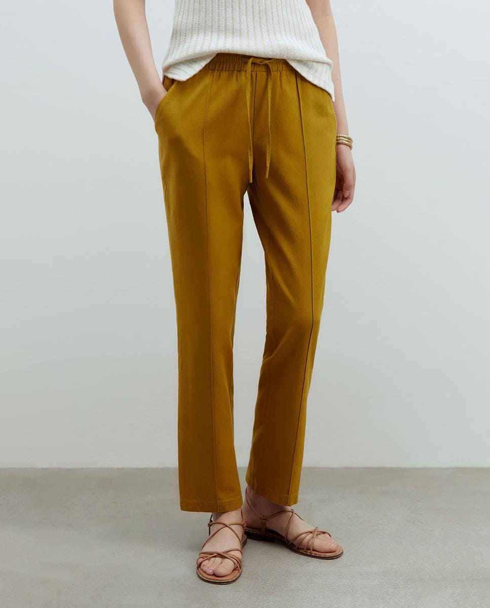 Pantalón fluido de lino, Sfera