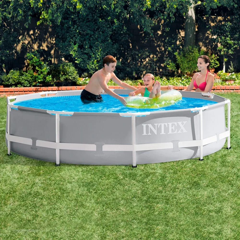 La piscina elevada redonda Intex gama Prisma Frame en Leroy Merlin