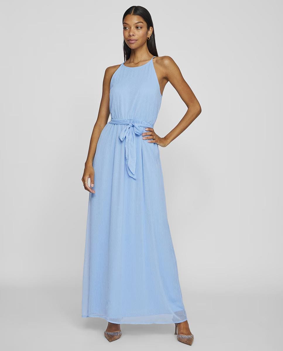 Vestido largo sin mangas, Vila