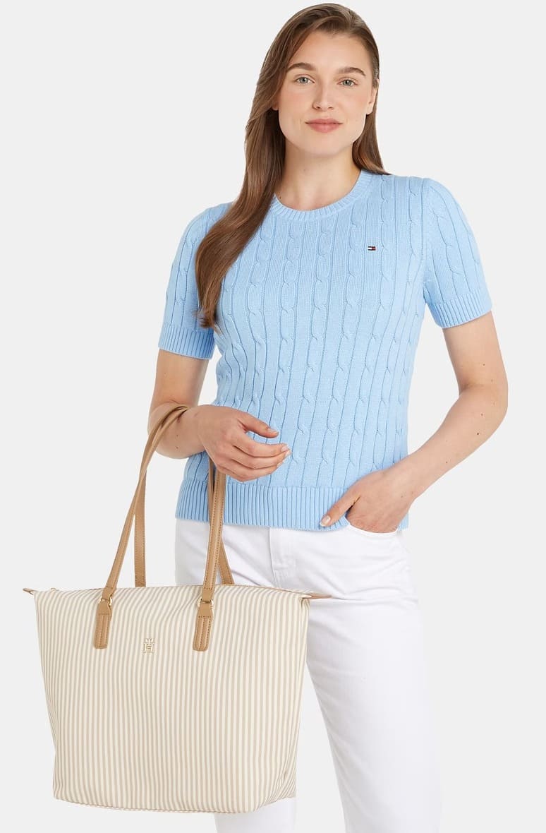 El bolso estilo tote en color marrón de Tommy Hilfiger en El Corte Inglés