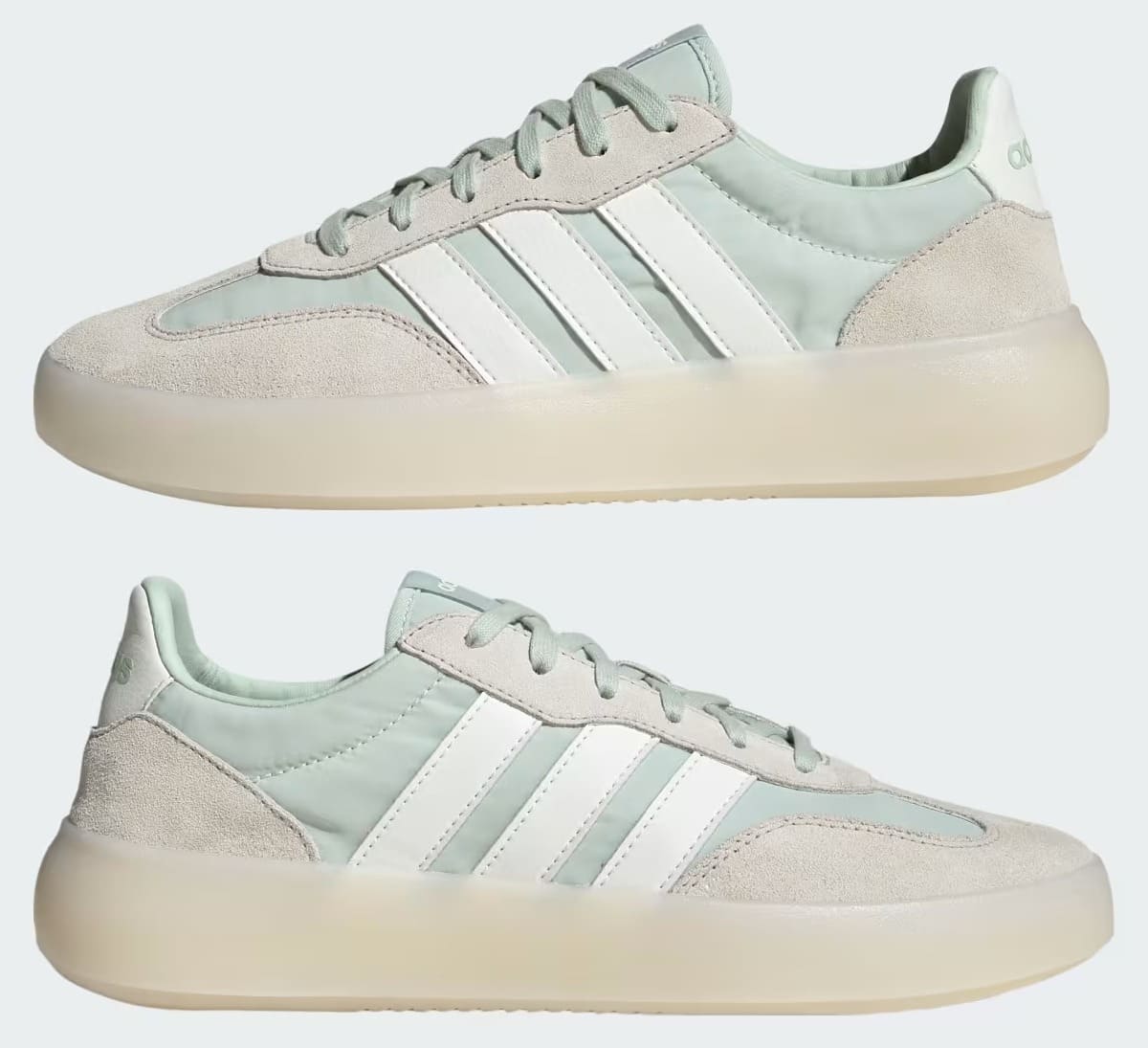 Las zapatillas con suela de plataforma Barrera Decode de Adidas