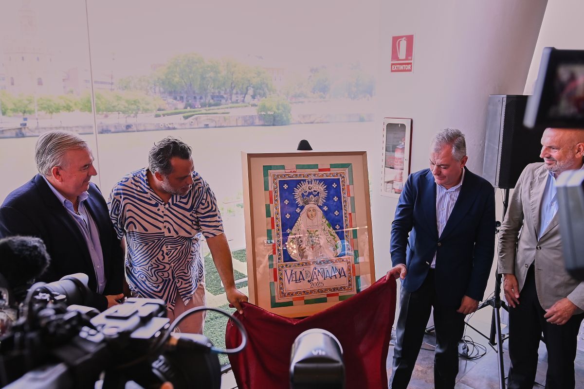 Presentación del cartel de la Velá de Santa Ana 2025 | Salvador López Medina para El MIRA