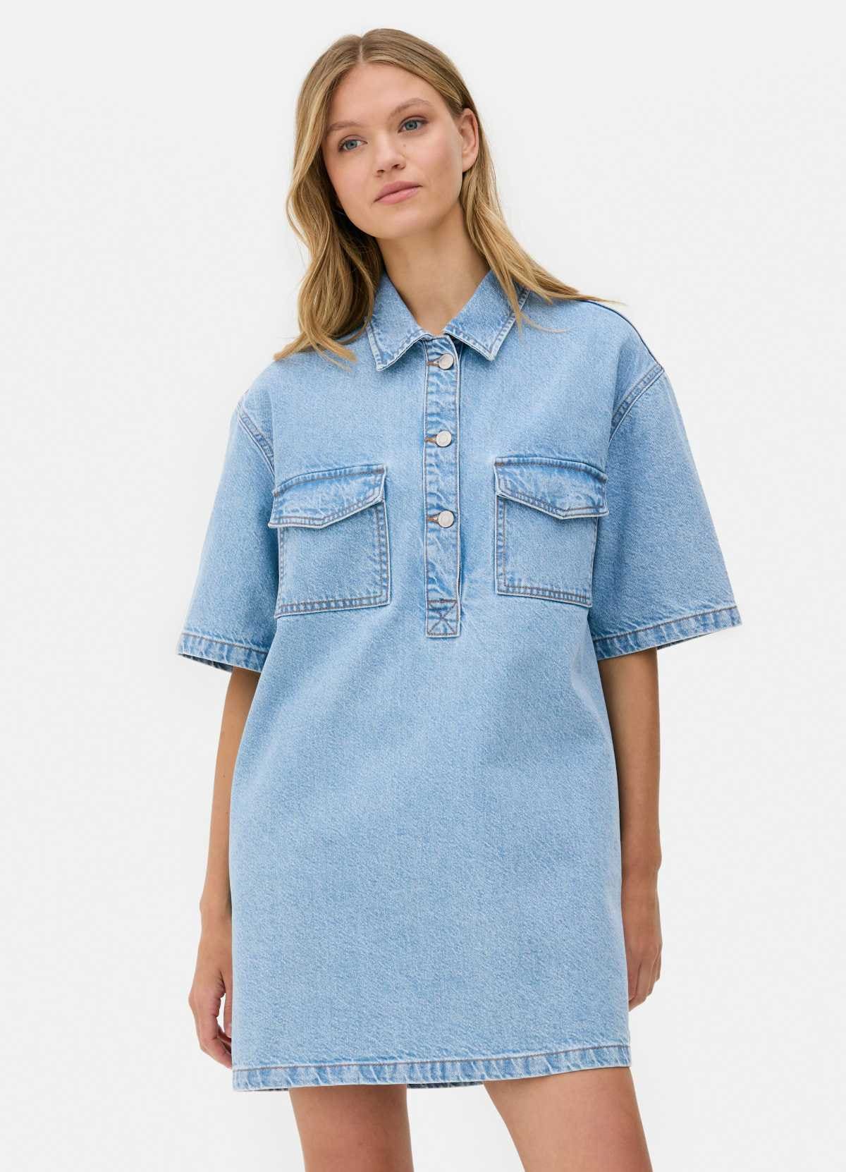 Vestido corto vaquero de Primark