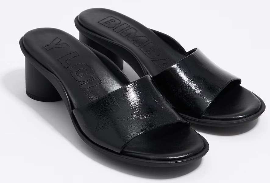 Las sandalias de tacón para mujer de piel lisas de Bimba y Lola en El Corte Inglés