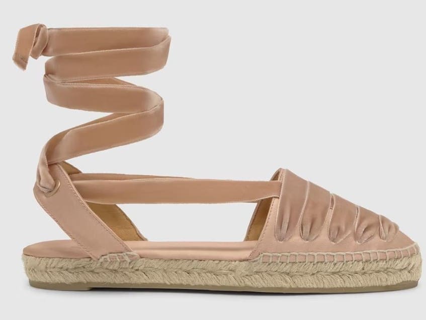 Alpargata embetada Kimita en raso