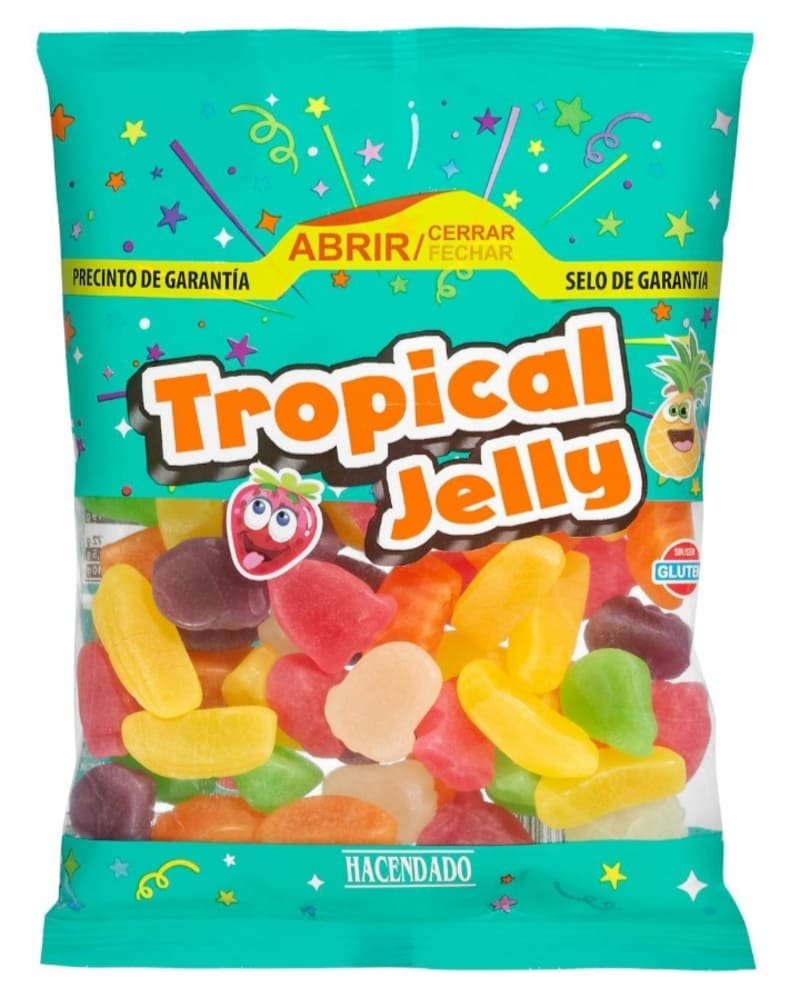 Golosinas Tropical Jelly Hacendado