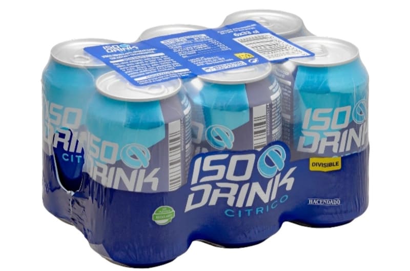 Bebida isotónica sabor cítrico Iso drink Hacendado